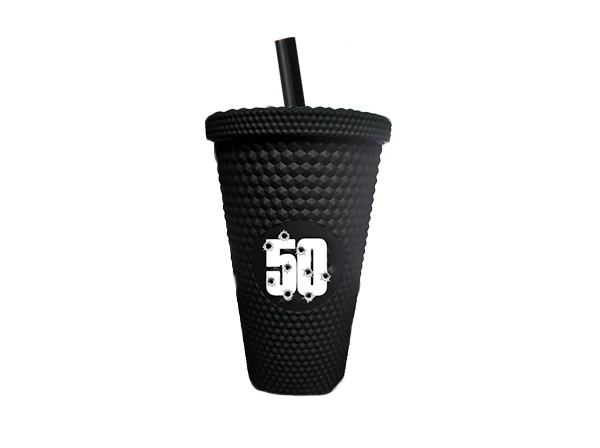 "50 Cent" Souvenir Studded Tumbler - Image 3