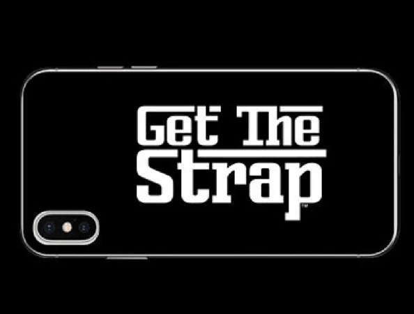 "Get The Strap" iPhone Case - Image 3