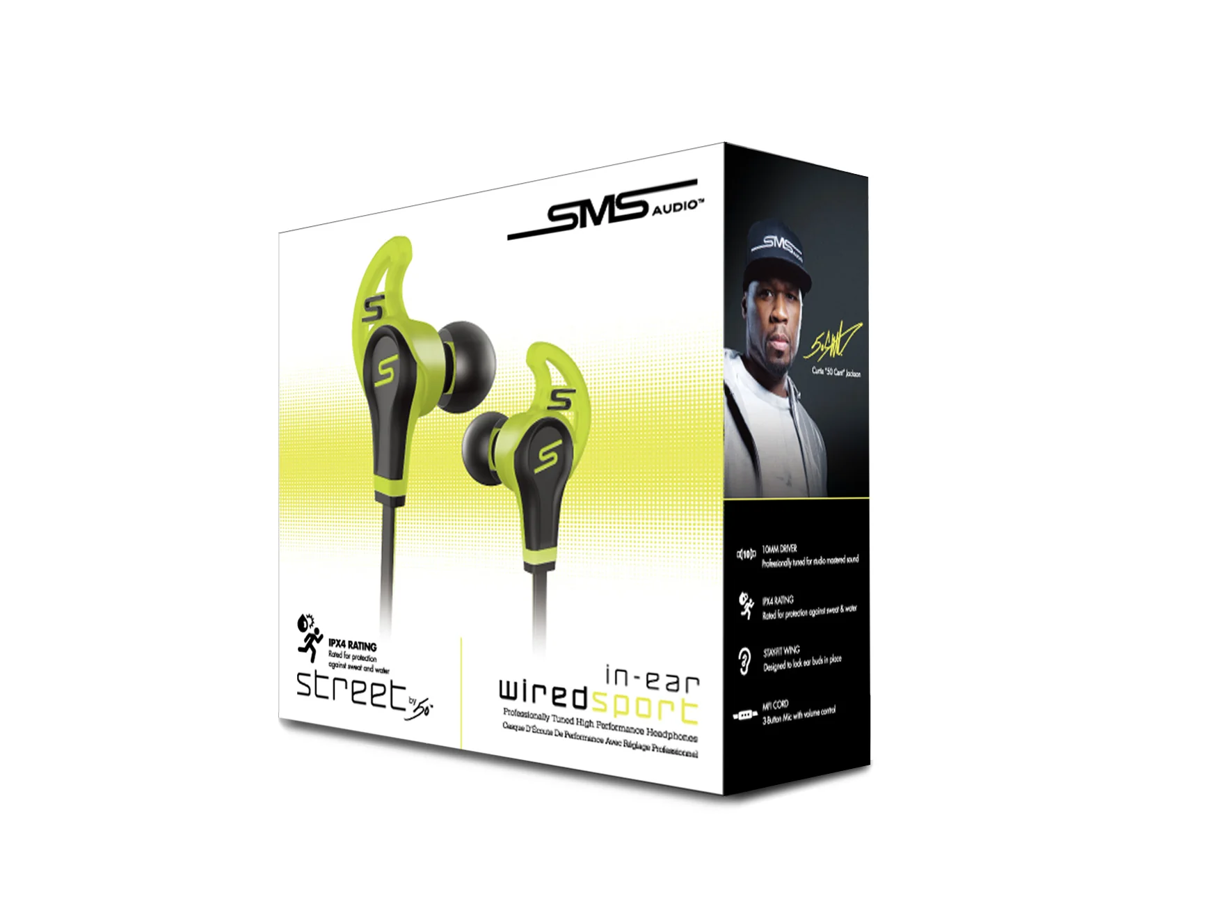 Street by 50 In-Ear Wired Sport - Sweat and Water Resistant - Image 16